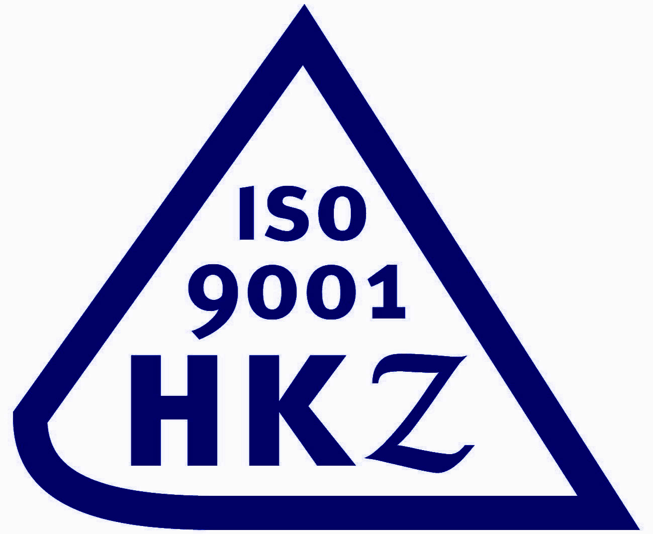HKZ logo pms 281 c